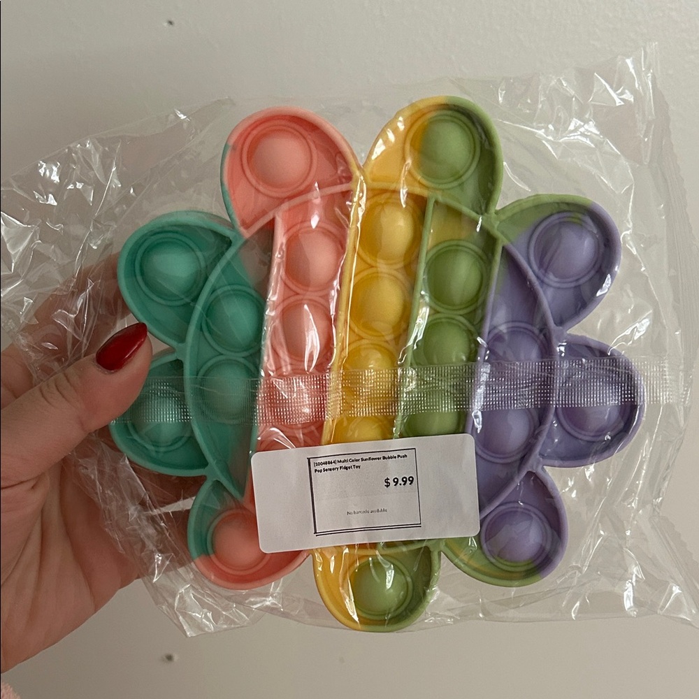 Colorful flower It Fidget Toy